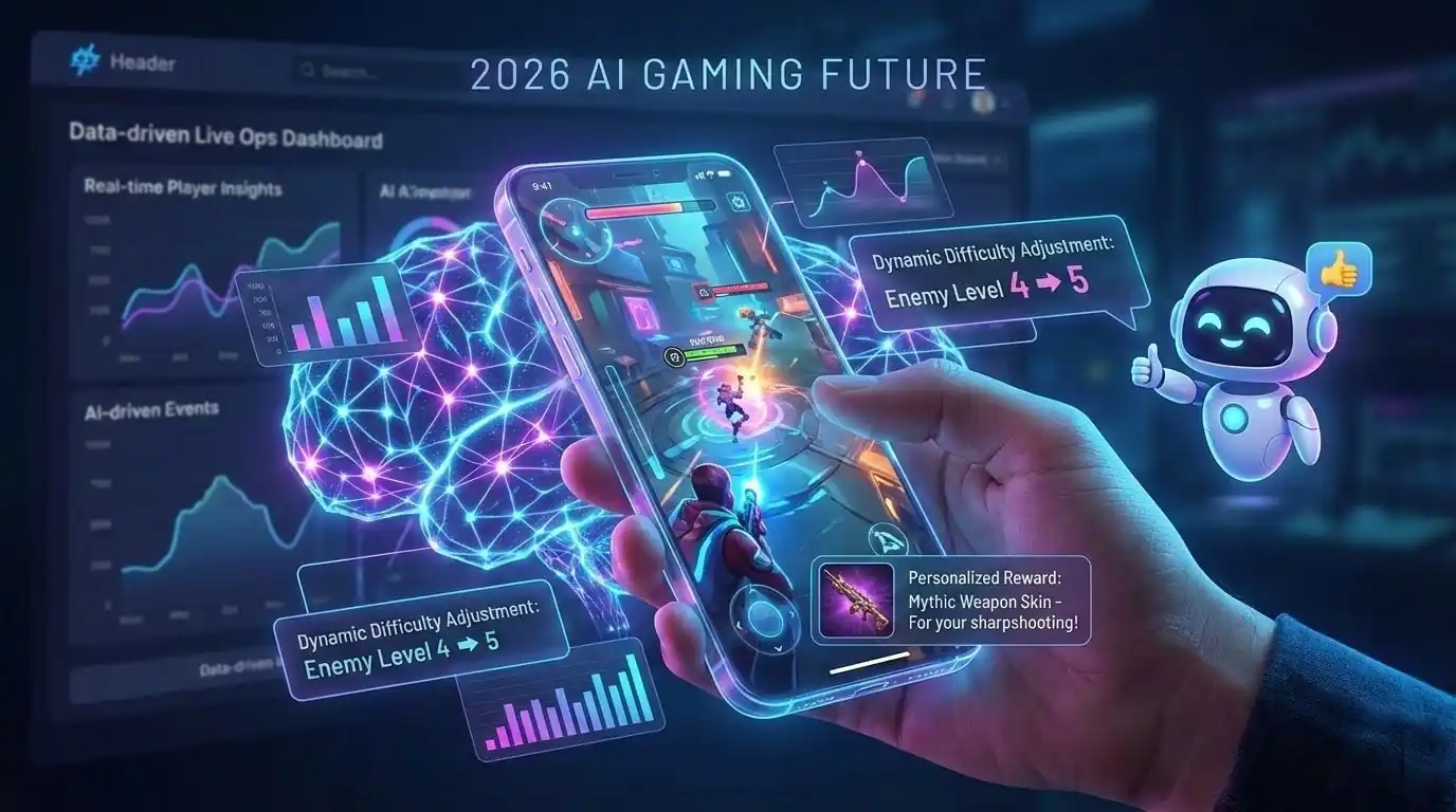 Top Mobile Gaming Trends 2026: AI, Cloud, Hybrid-Casual & Future of Mobile Games — Games blog article thumbnail