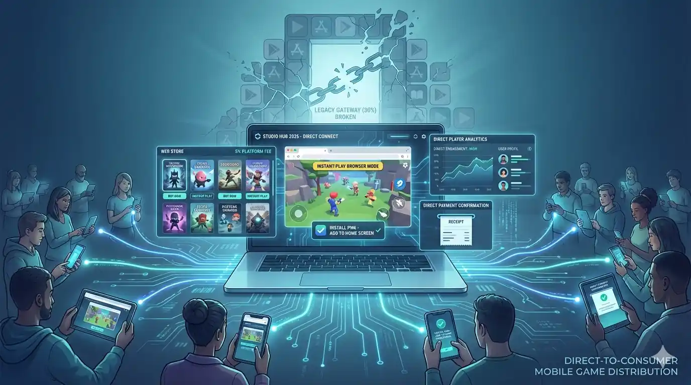 Alternative app stores and D2C gaming 2026 — direct-to-consumer distribution trend