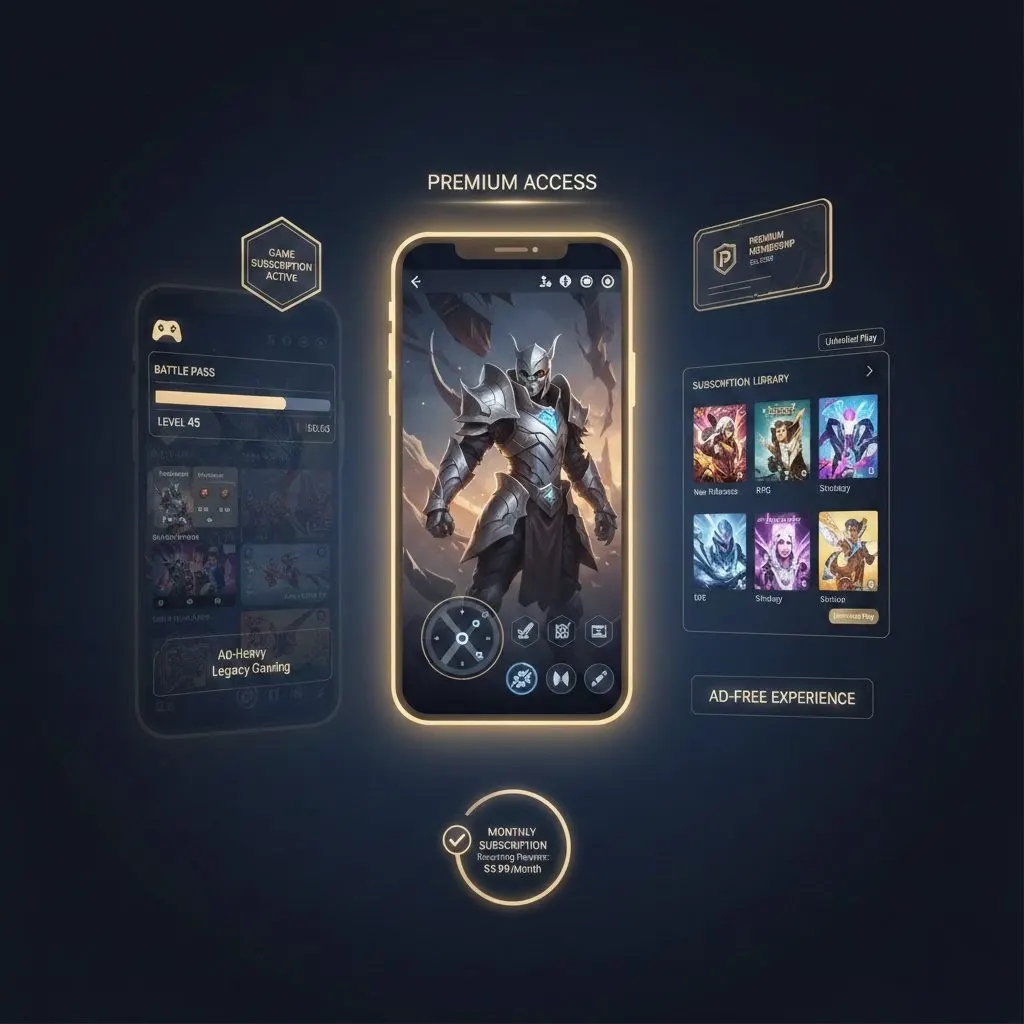 Mobile game subscriptions and pass trends 2026 — premium gaming models