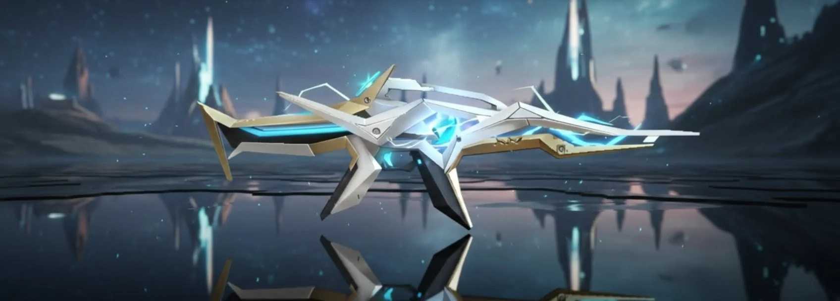 XM8 Destiny Guardian Free Fire gun skin screenshot — Evo assault rifle skin 2026