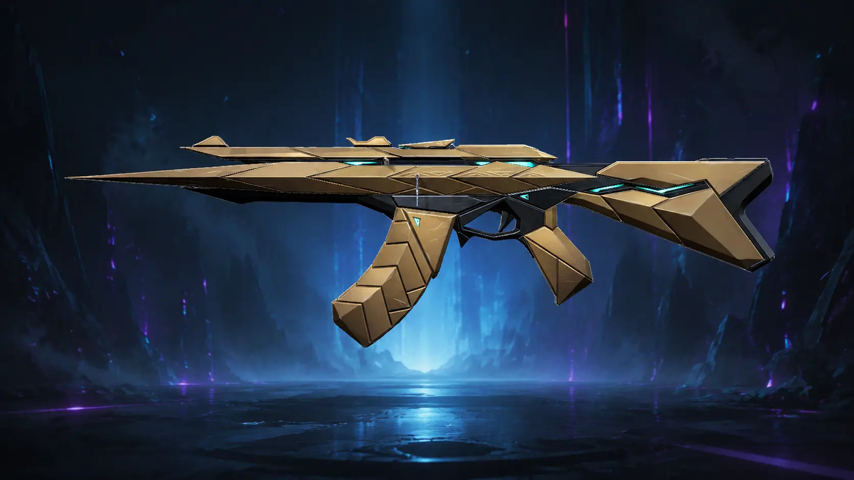 Araxys Vandal Valorant skin screenshot — sci-fi alien exclusive weapon skin 2026