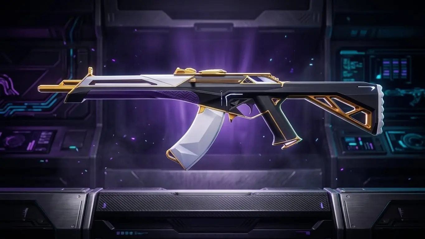 Prime Vandal Valorant skin screenshot — aimbot premium weapon skin 2026